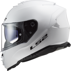 FF800 Storm KPA Solid White - Casque intégrale