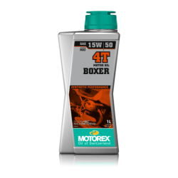 Motorex Boxer 4T SAE 15W/50 1L - Olio motore