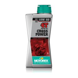 Motorex Cross Power 4T SAE 10W/60 1L - Olio motore
