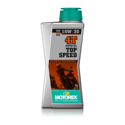 Motorex Top Speed 4T SAE 10W/30 1L - Olio motore