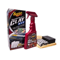 Meguiar's Smooth Surface Clay Kit - Kit décontamination...
